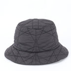Dior Teddy-d Quilted Nylon Bucket Hat Cannage — view 5