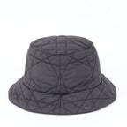 Dior Teddy-d Quilted Nylon Bucket Hat Cannage — view 3