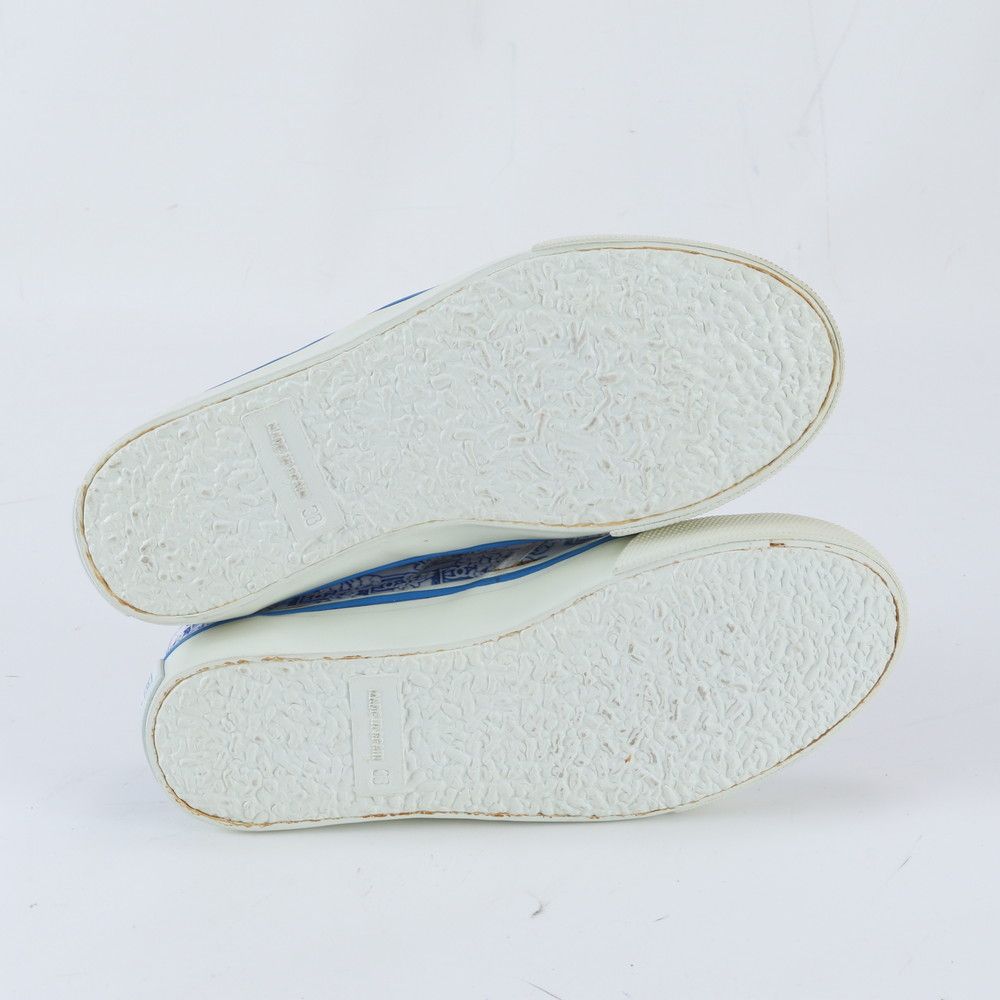Chanel CC Logo Camellia Flower Pattern Slip Ons 38 Low Cut Shoes Flat — view 6