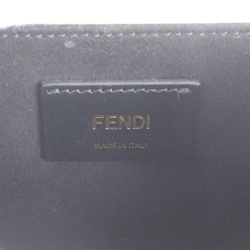 Fendi Vertical Cover Box Leather Shoulder Bag Crossbody — view 9