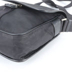 Prada Tessuto Nylon Triangle Logo Shoulder Bag Crossbody Messenger Black — view 3
