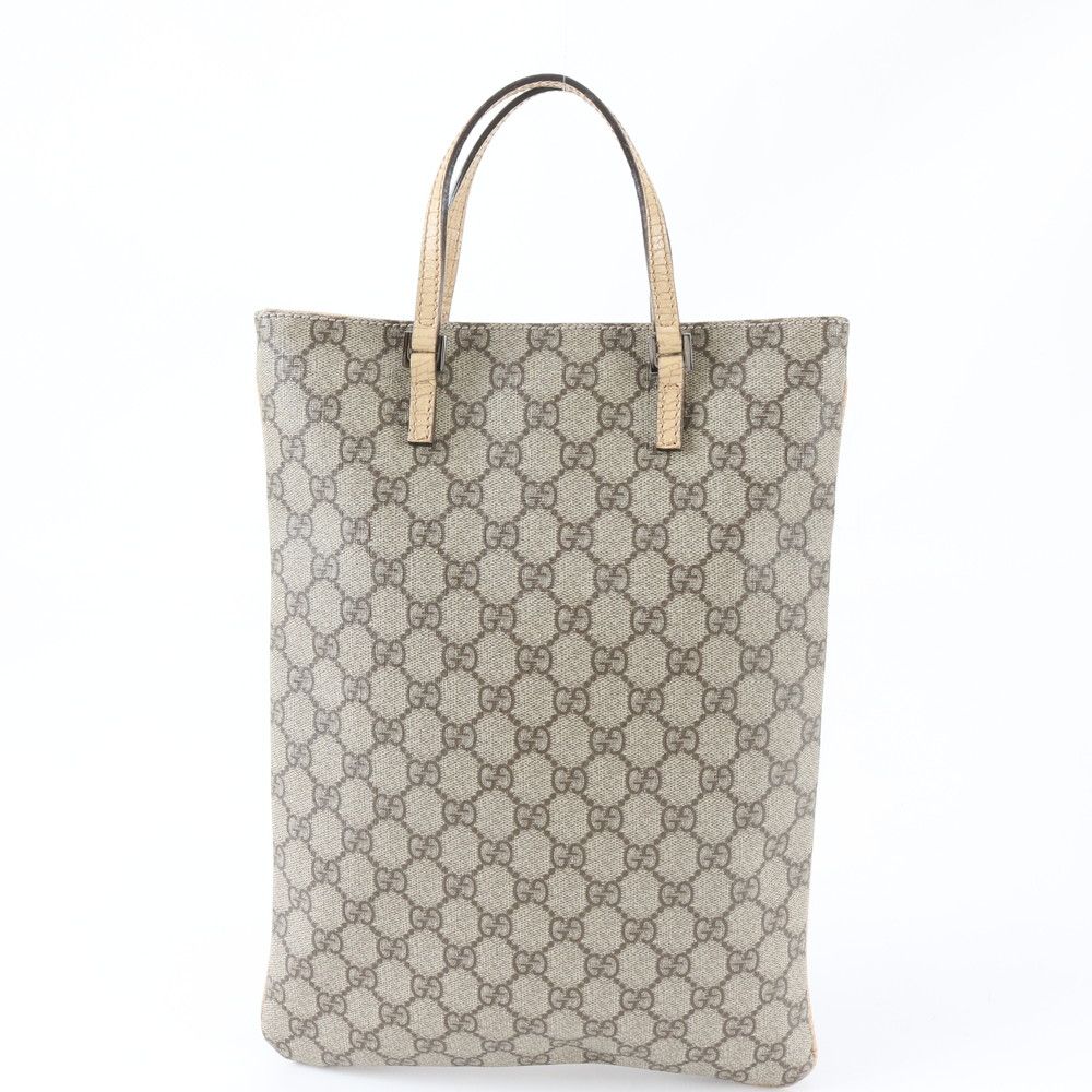 Gucci GG Supreme Leather Tote Shoulder Hand — view 3