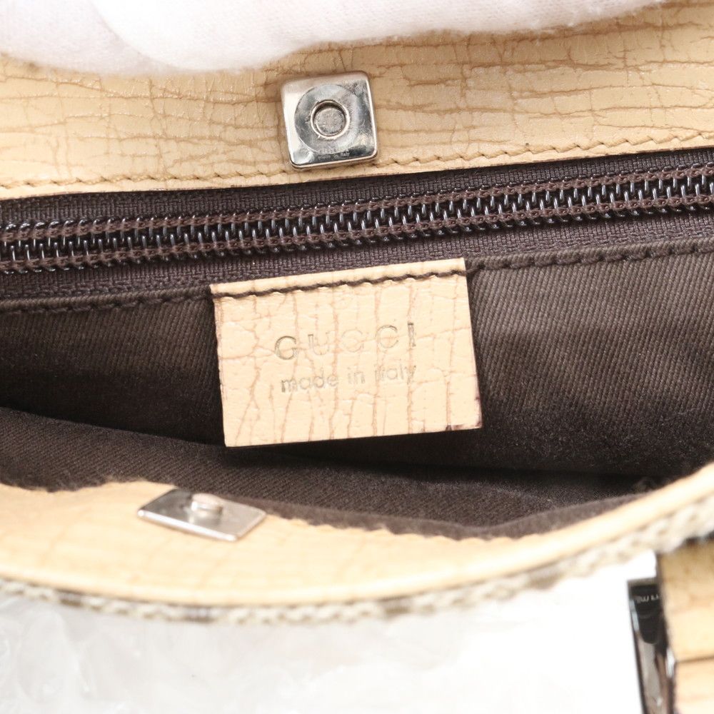 Gucci GG Supreme Leather Tote Shoulder Hand — view 8