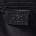 Gucci GG Canvas Leather Tote Shoulder Business Black — view 9