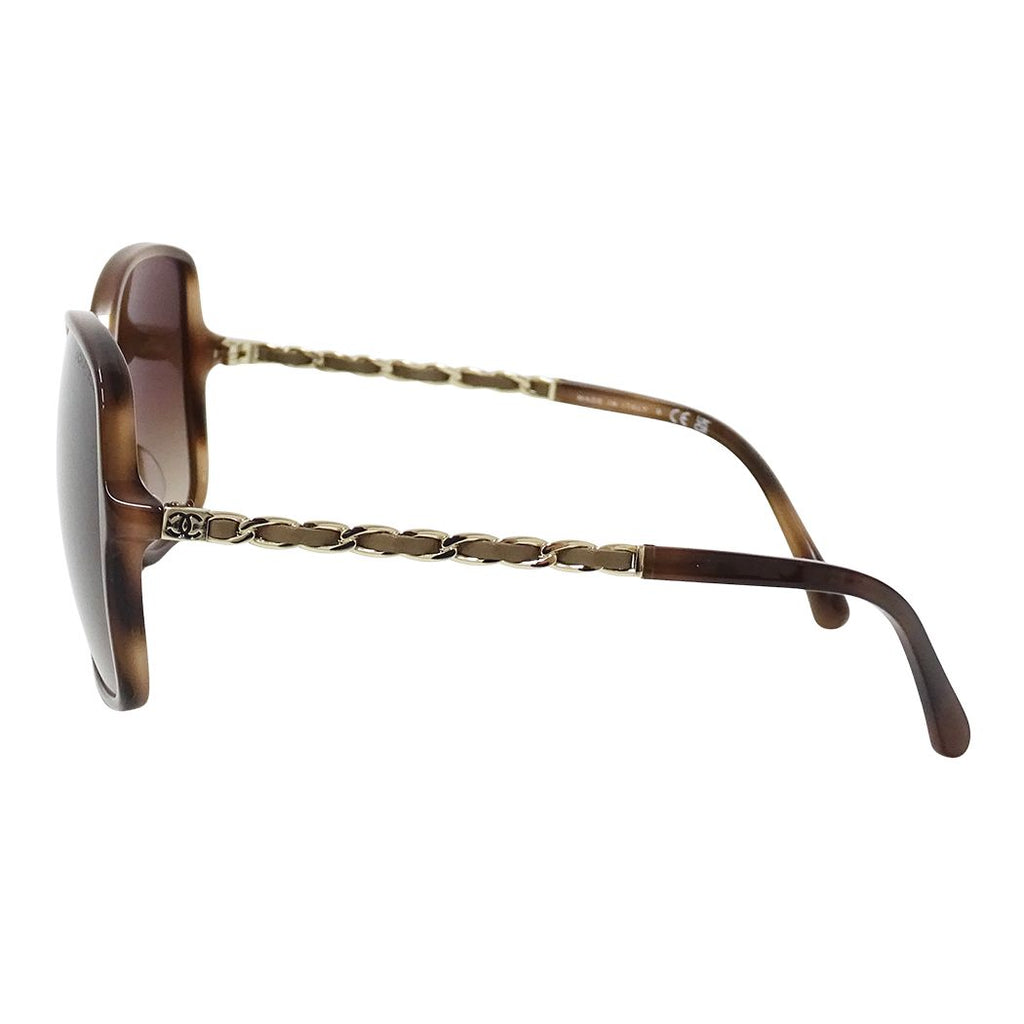 Chanel Sunglasses Brown Gradient CC Logo Eyewear — view 4