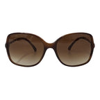 Chanel Sunglasses Brown Gradient CC Logo Eyewear — view 2