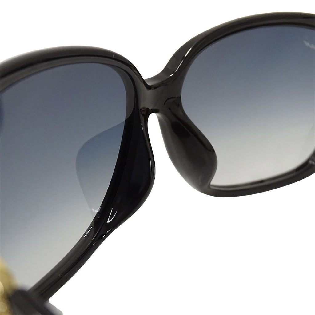 Gucci Sunglasses Black Blue Rhinestone Gradient Eyewear — view 5