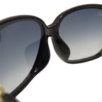 Gucci Sunglasses Black Blue Rhinestone Gradient Eyewear — view 5