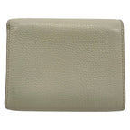 Loewe Trifold Wallet Gray Beige Leather — view 2