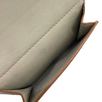 Loewe Trifold Wallet Gray Beige Leather — view 4
