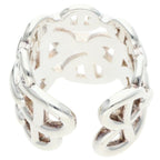 Hermes Chaine D'ancre Enchainee GM Silver Ring — view 2