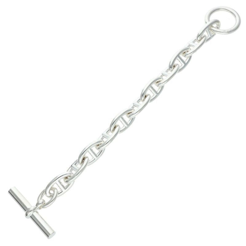 Hermes Chaine D'ancre GM Silver Bracelet — view 2