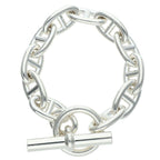 Hermes Chaine D'ancre GM Silver Bracelet