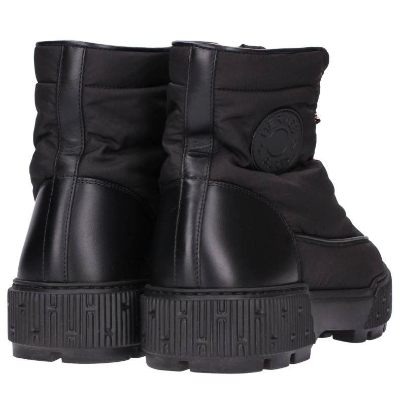 Hermes Fresh High Cut Short Boots Nylon Sneakers — view 2
