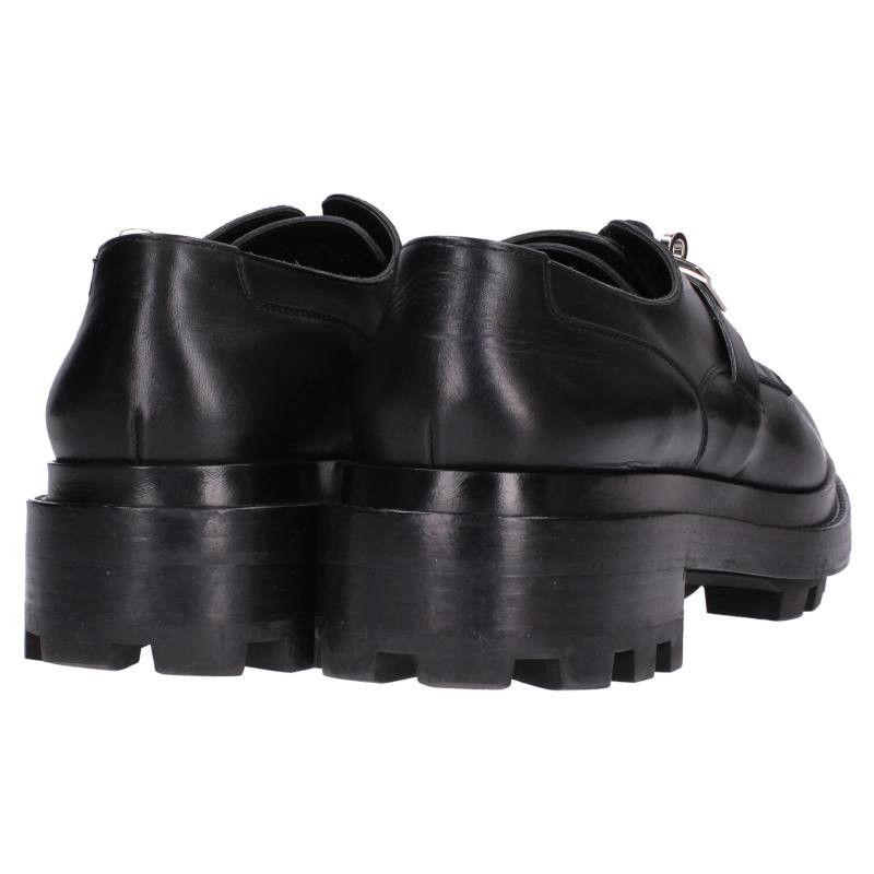 Hermes First Kelly Buckle Leather Shoes — view 2