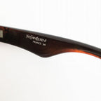 Saint Laurent Sunglasses Big Frame 541 YSL Cassandra Logo Brown Eyewear — view 3