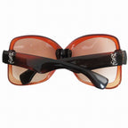 Saint Laurent Sunglasses Big Frame 541 YSL Cassandra Logo Brown Eyewear — view 2