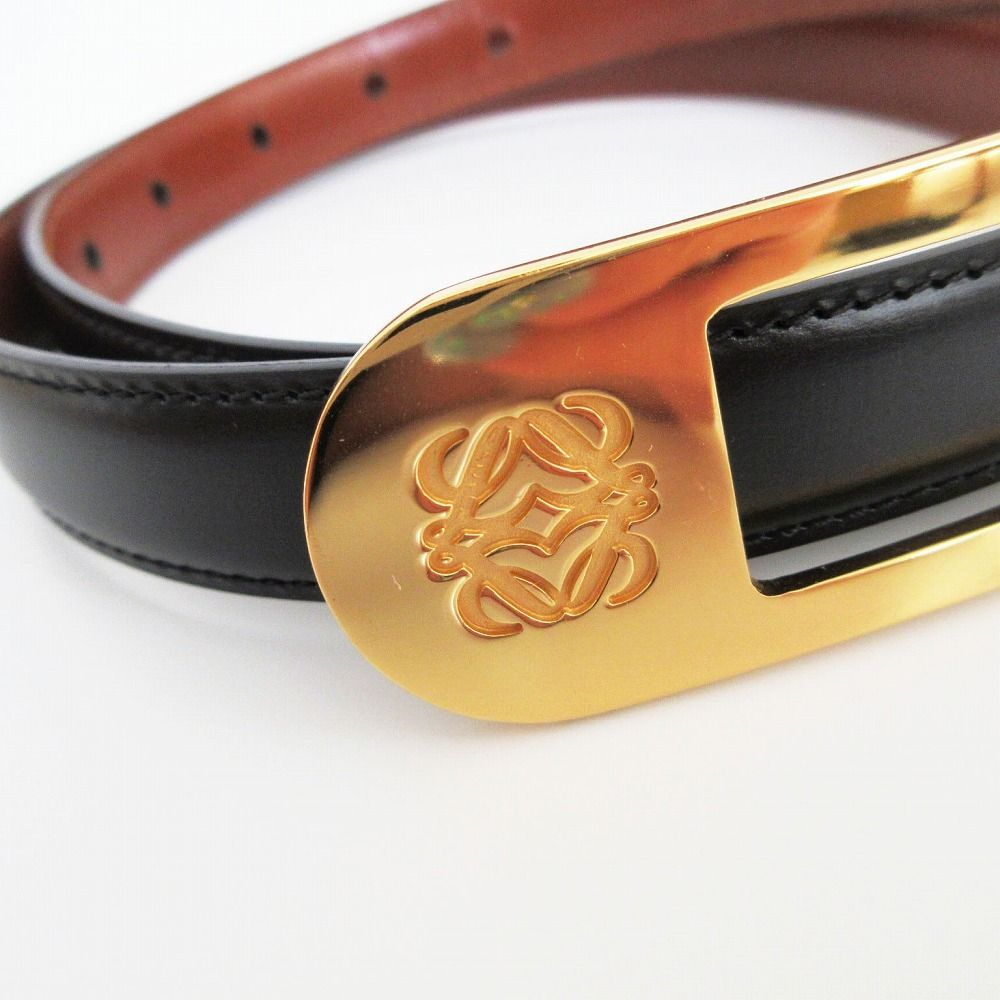 Loewe Belt Anagram Logo Buckle Reversible Black — view 5