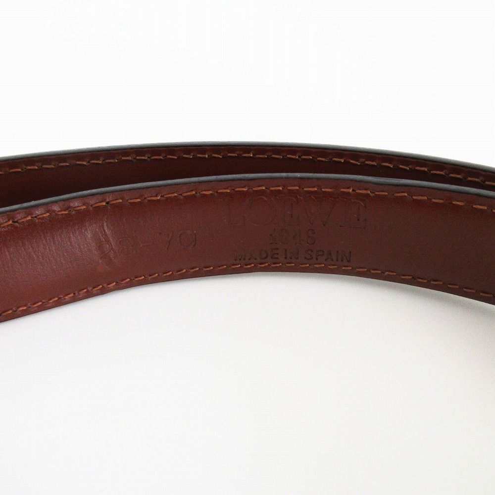 Loewe Belt Anagram Logo Buckle Reversible Black — view 3