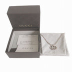 Gucci Necklace Interlocking Pendant 925 Sterling Silver — view 5