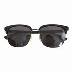 Gucci Sunglasses Side Logo Sherry Frame Black Gold 56 Eyewear