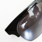 Gucci Sunglasses Side Logo Sherry Frame Black Gold 56 Eyewear — view 9