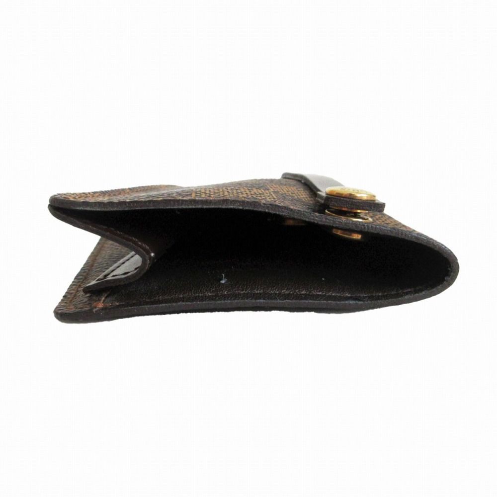 Louis Vuitton Key Case Damier Clochette PM Ebene Brown Key Holder — view 3