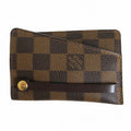 Louis Vuitton Key Case Damier Clochette PM Ebene Brown Key Holder