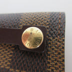 Louis Vuitton Key Case Damier Clochette PM Ebene Brown Key Holder — view 5