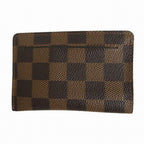 Louis Vuitton Key Case Damier Clochette PM Ebene Brown Key Holder — view 2