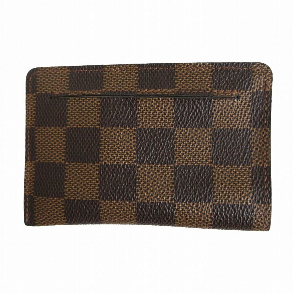 Louis Vuitton Key Case Damier Clochette PM Ebene Brown Key Holder — view 2