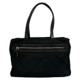 Prada Shoulder Bag Black Quilted Leather