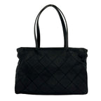 Prada Shoulder Bag Black Quilted Leather — view 3