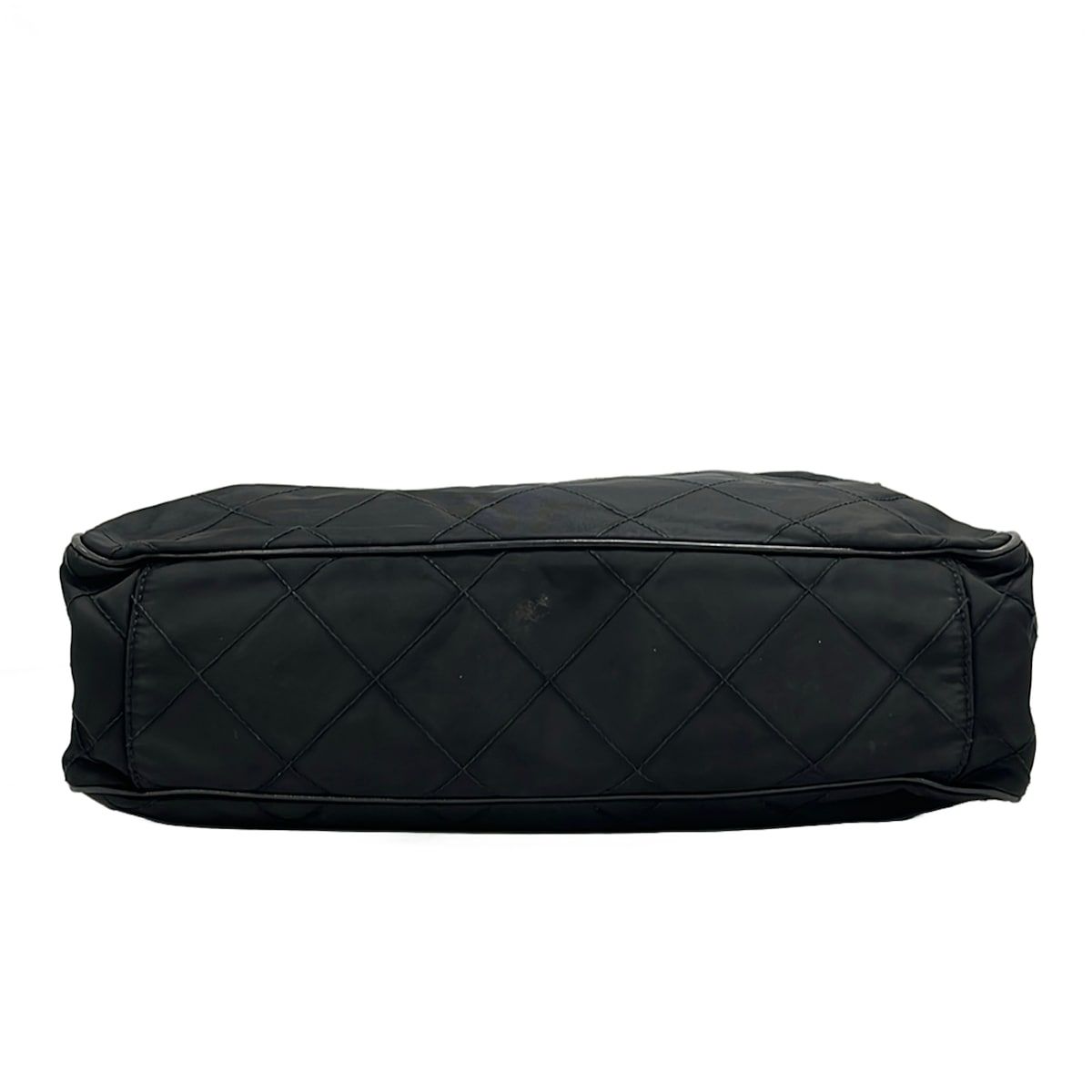 Prada Shoulder Bag Black Quilted Leather — view 5
