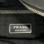 Prada Shoulder Bag Black Quilted Leather — view 8