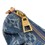 Louis Vuitton Handbag Pochette Bare Monogram Denim Blue — view 8