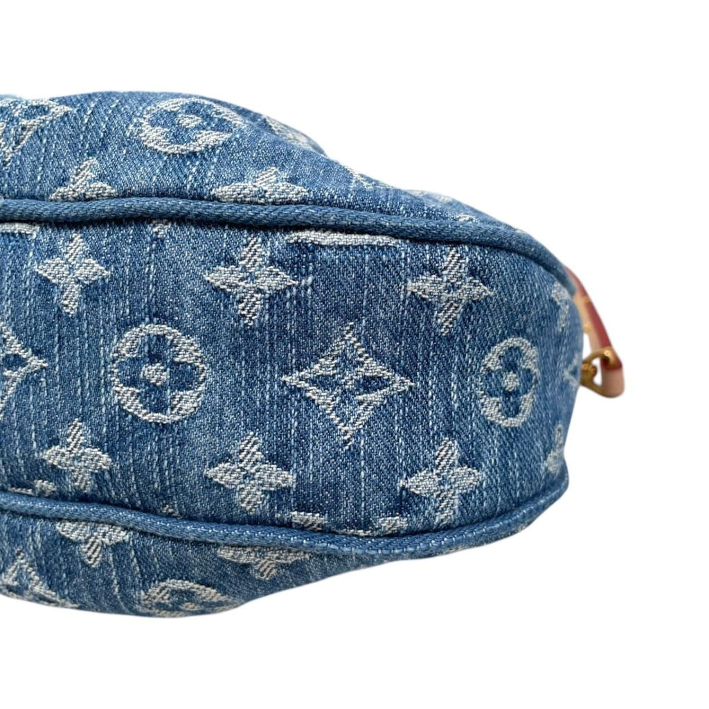 Louis Vuitton Handbag Pochette Bare Monogram Denim Blue — view 7