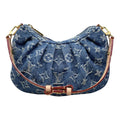 Louis Vuitton Handbag Pochette Bare Monogram Denim Blue