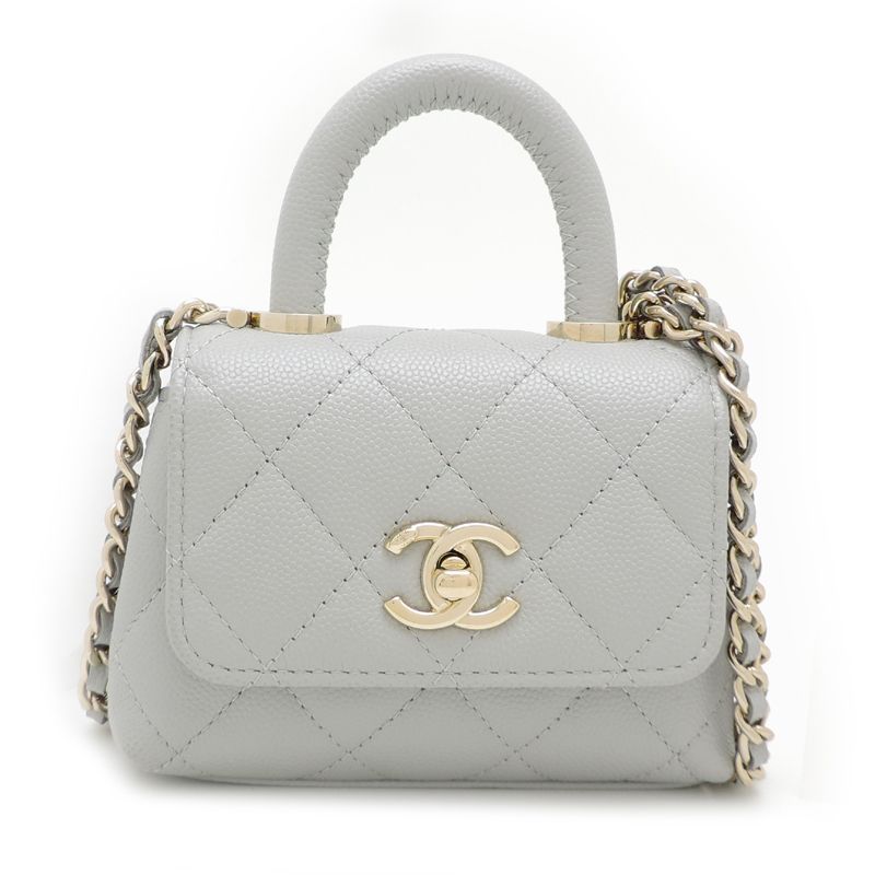 Chanel Handbag Gray