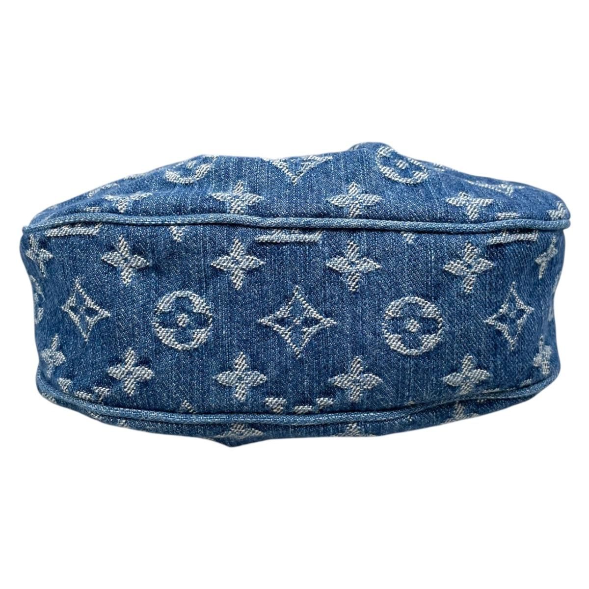 Louis Vuitton Handbag Pochette Bare Monogram Denim Blue — view 5