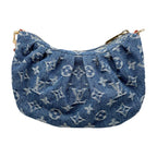 Louis Vuitton Handbag Pochette Bare Monogram Denim Blue — view 2