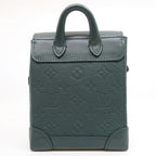 Louis Vuitton Nano Steamer Monogram Taurillon Vert Fonce Shoulder — view 2