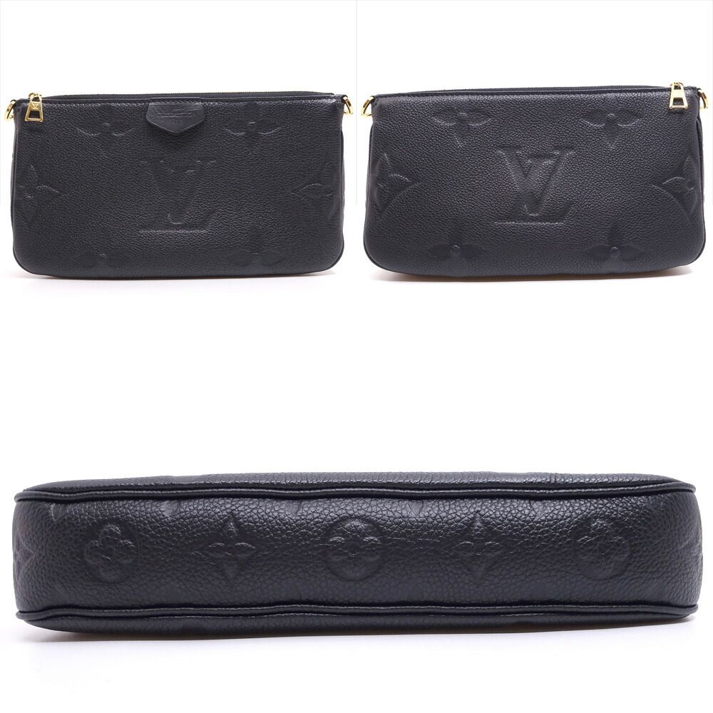 Louis Vuitton Multy Pochette Accessoire Empreinte Noir GD Shoulder — view 2