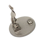Chanel Earrings CC Logo Croisiere Metal Silver — view 8