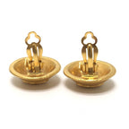 Chanel Earrings CC Logo Dome — view 6