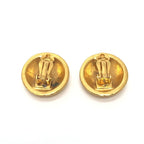 Chanel Earrings CC Logo Dome — view 2