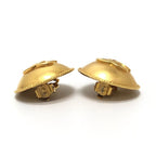 Chanel Earrings CC Logo Dome — view 5