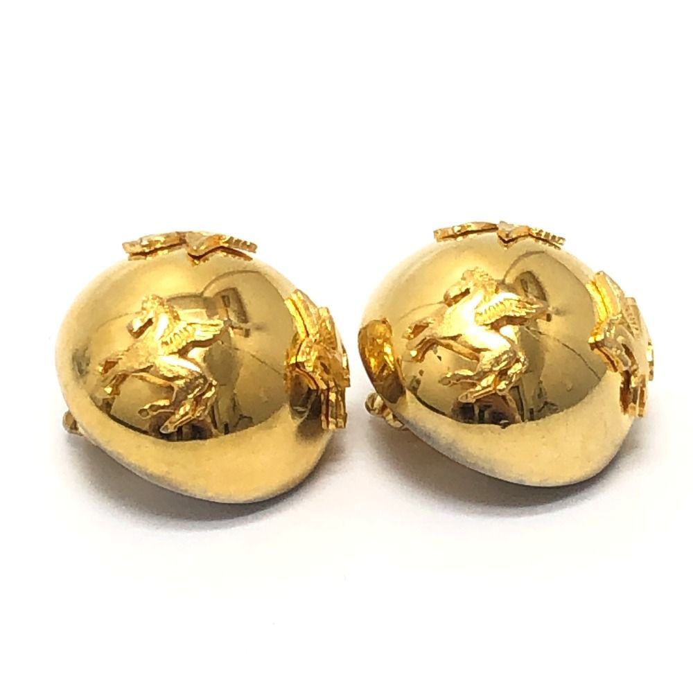 Hermes Earrings Pegasus Dome — view 6