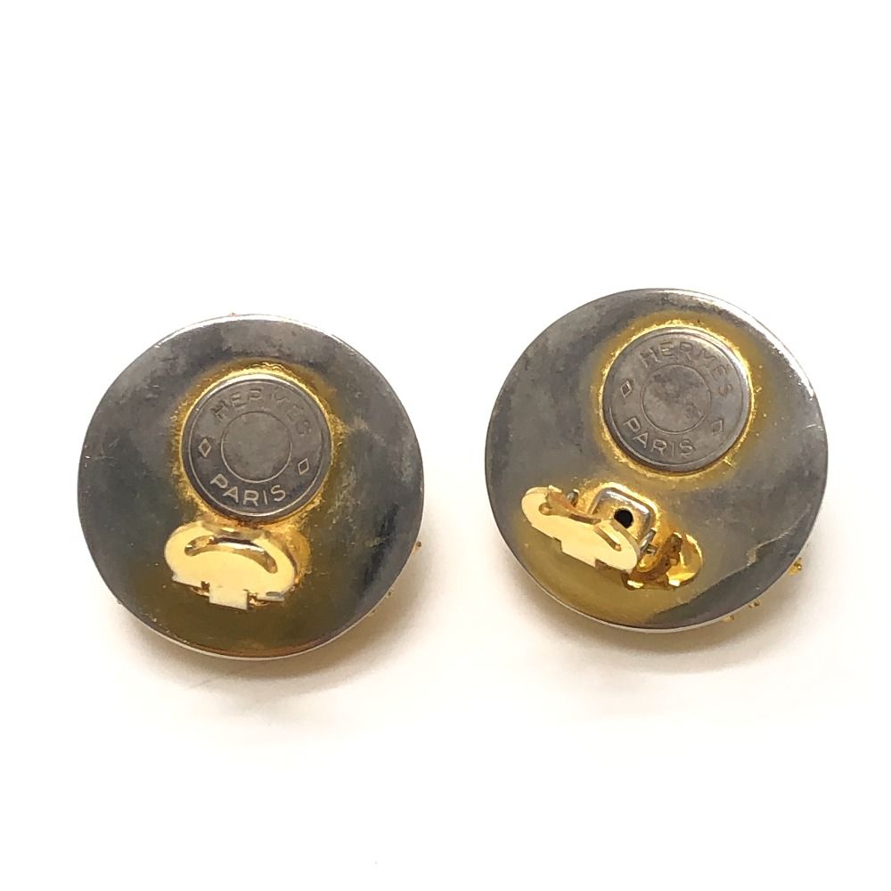 Hermes Earrings Pegasus Dome — view 3