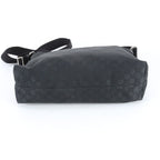 Gucci GG Nylon Leather Shoulder Bag Crossbody Messenger Business Tote — view 6